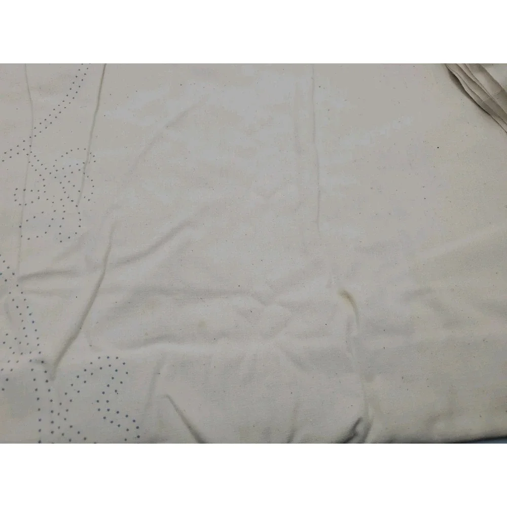 Vtg Mayflower‎ Candlewicking KIT Bedspread Bo Knot Thistle 104x128 QUEEN *READ